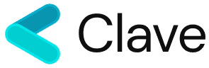 Clave Logo Footer Black